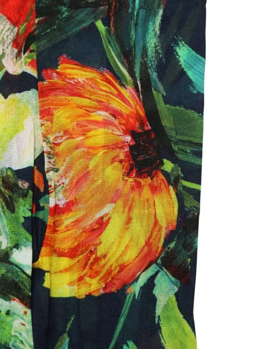 Dolce&Gabbana Floral-print tights