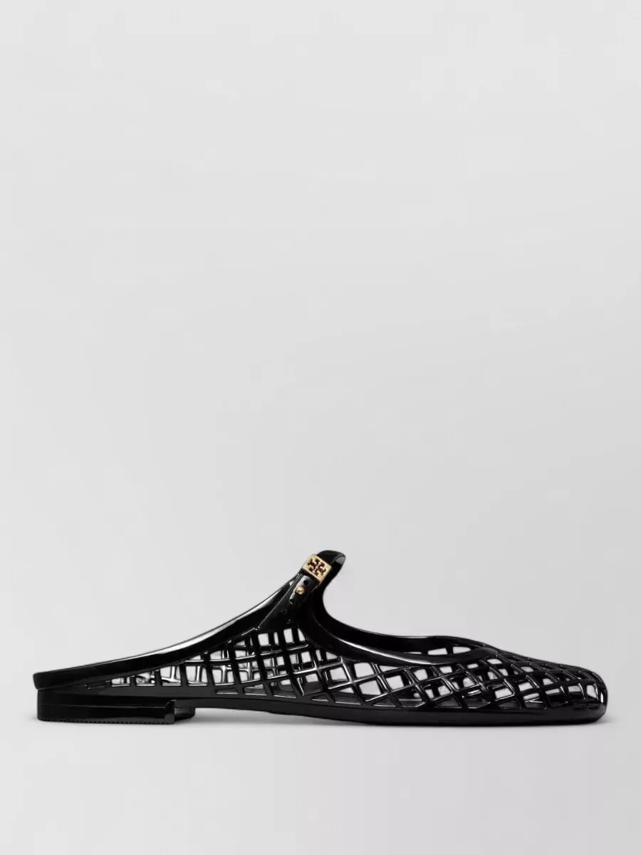Tory Burch Perforated Jelly Mules