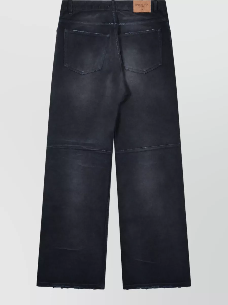 Balenciaga Denim Straight-Leg Jeans