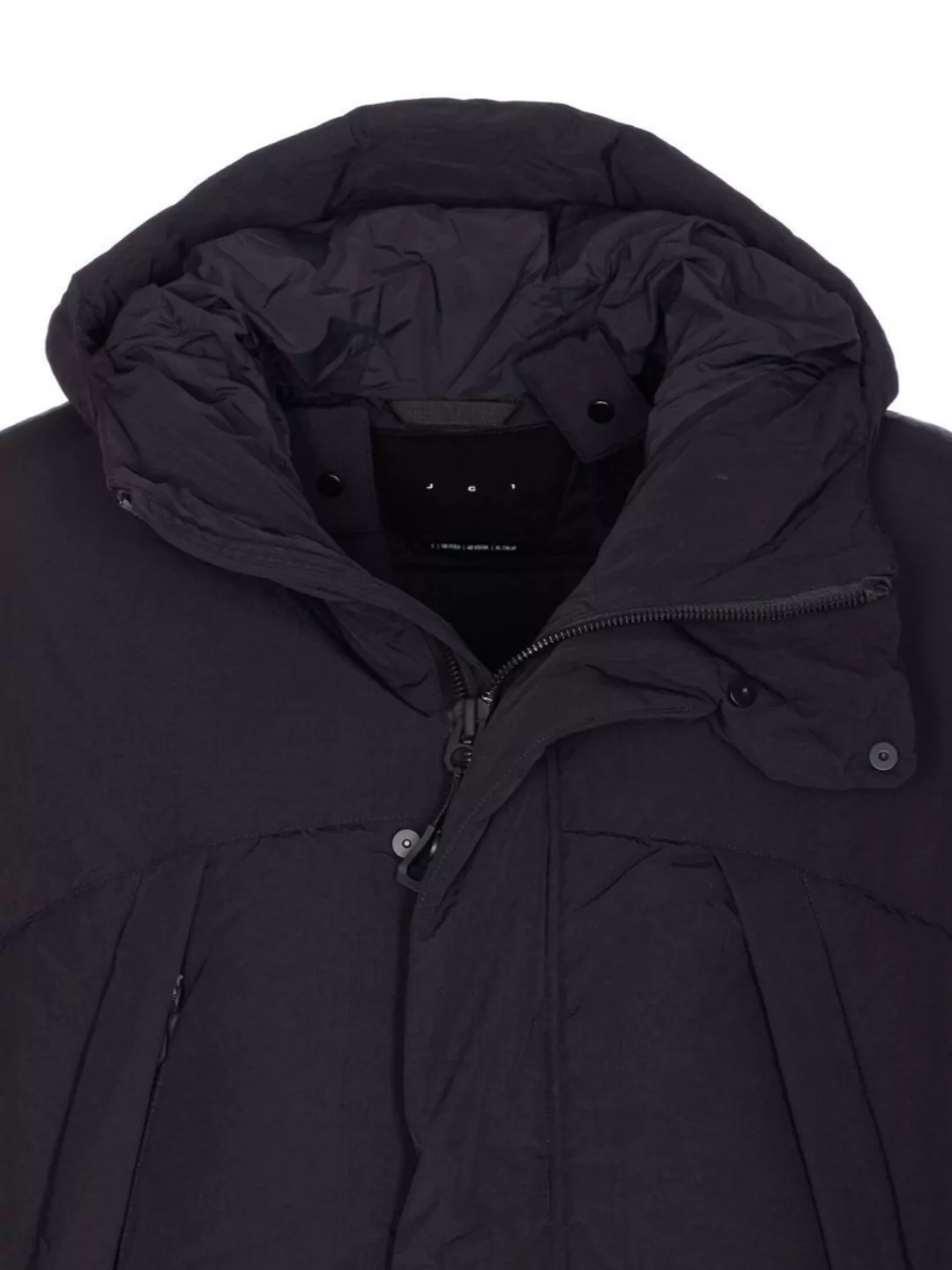 Jg1 Hooded Down Jacket Adjustable Cuffs