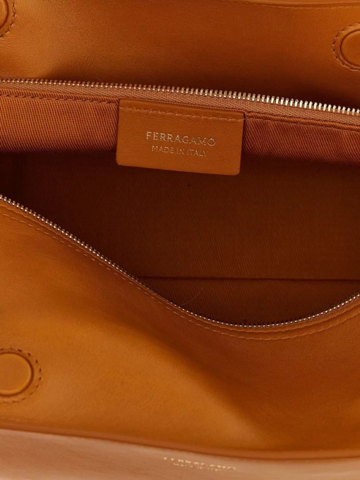 Ferragamo Shoulder Bag Featuring Chain Strap