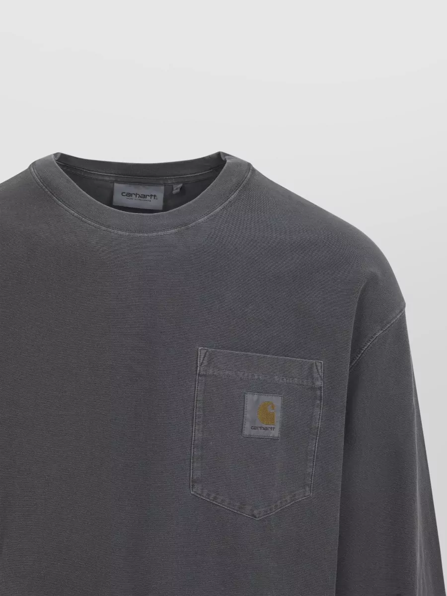 Carhartt Wip Organic Cotton Long-Sleeve Loose-Fit Crew-Neck T-Shirt