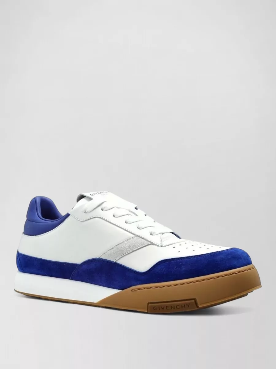 Givenchy Leather Panelled Low-Top Sneakers