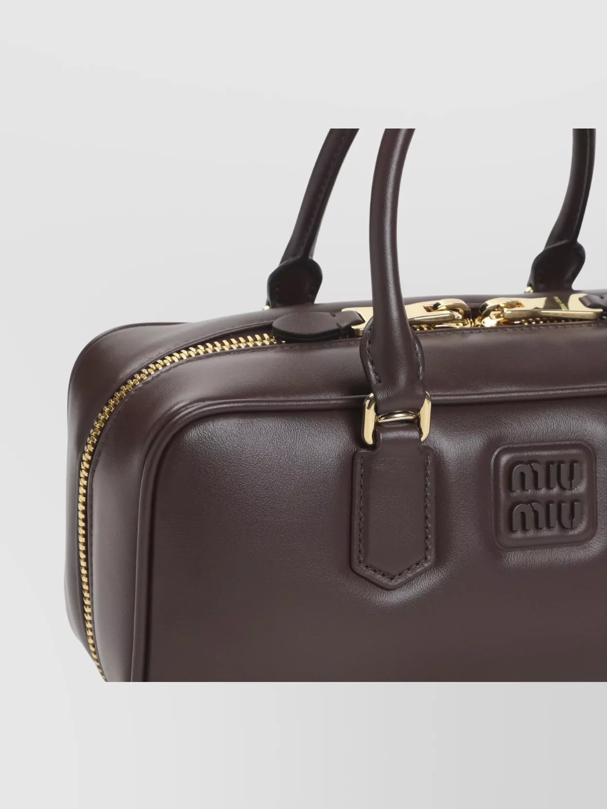 Miu Miu Smooth Shoulder Bag Top Handles