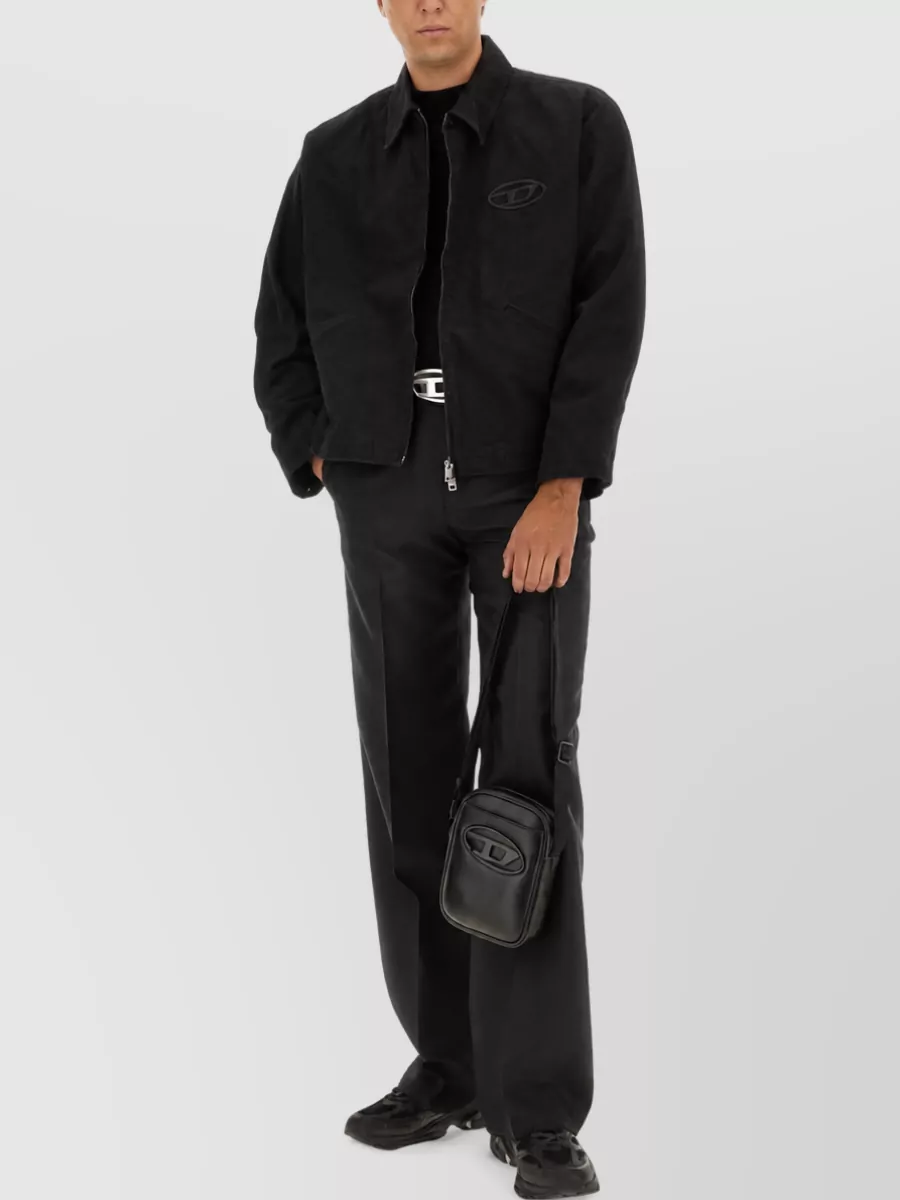 Diesel cashmere wool bomber jacket