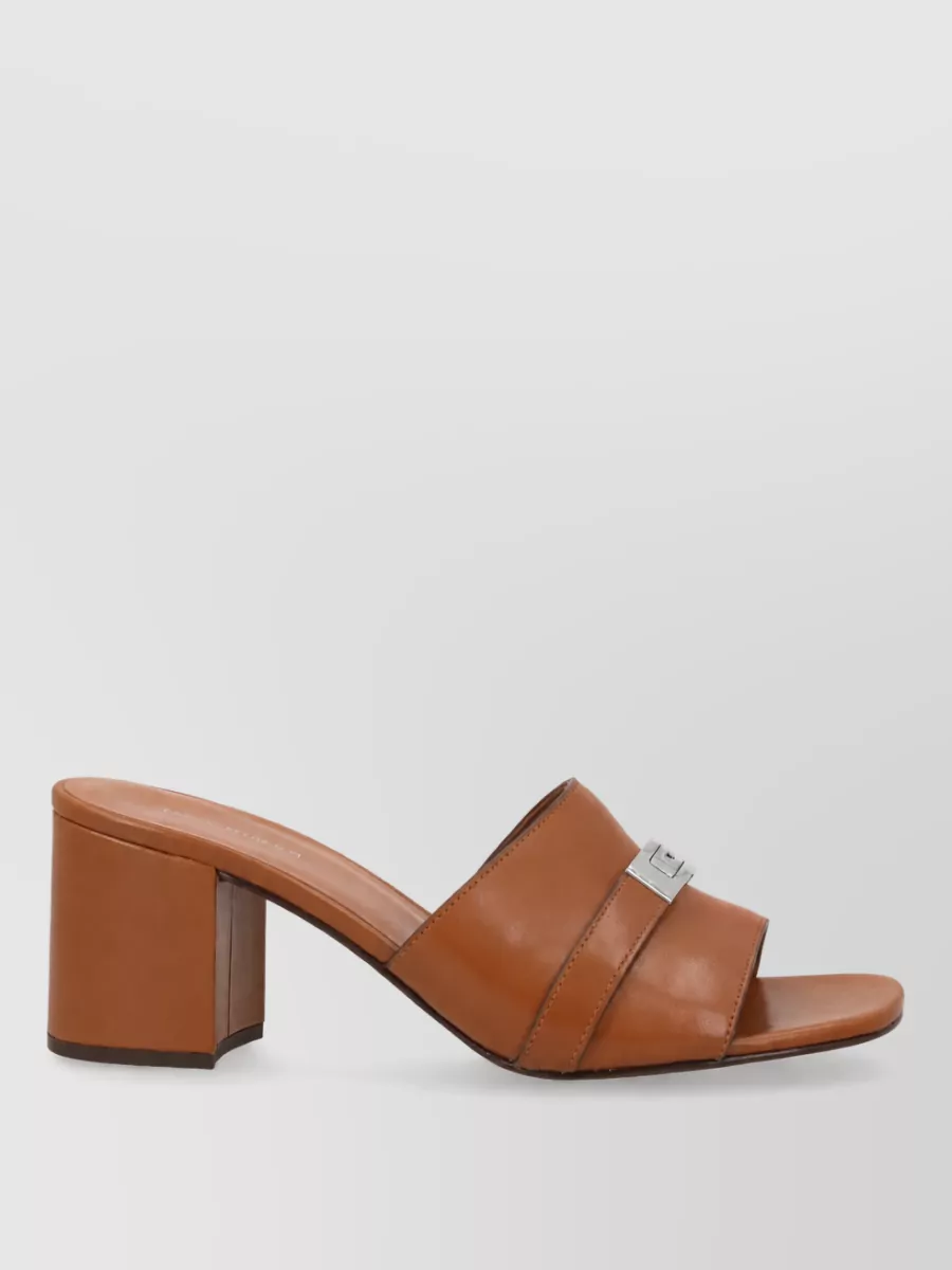 Tory Burch Leather Mule Sandals