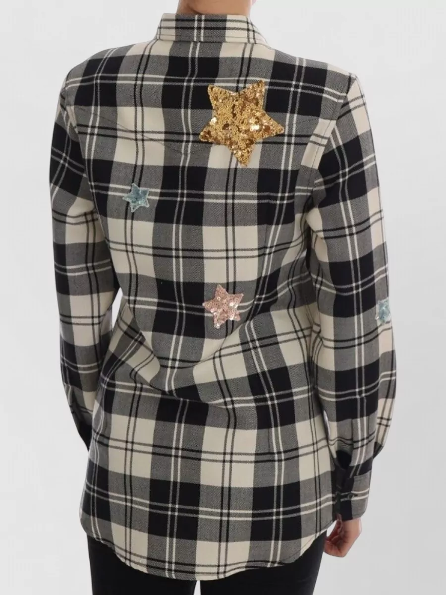 Dolce&Gabbana Wool Crystal-Embellished Jacket
