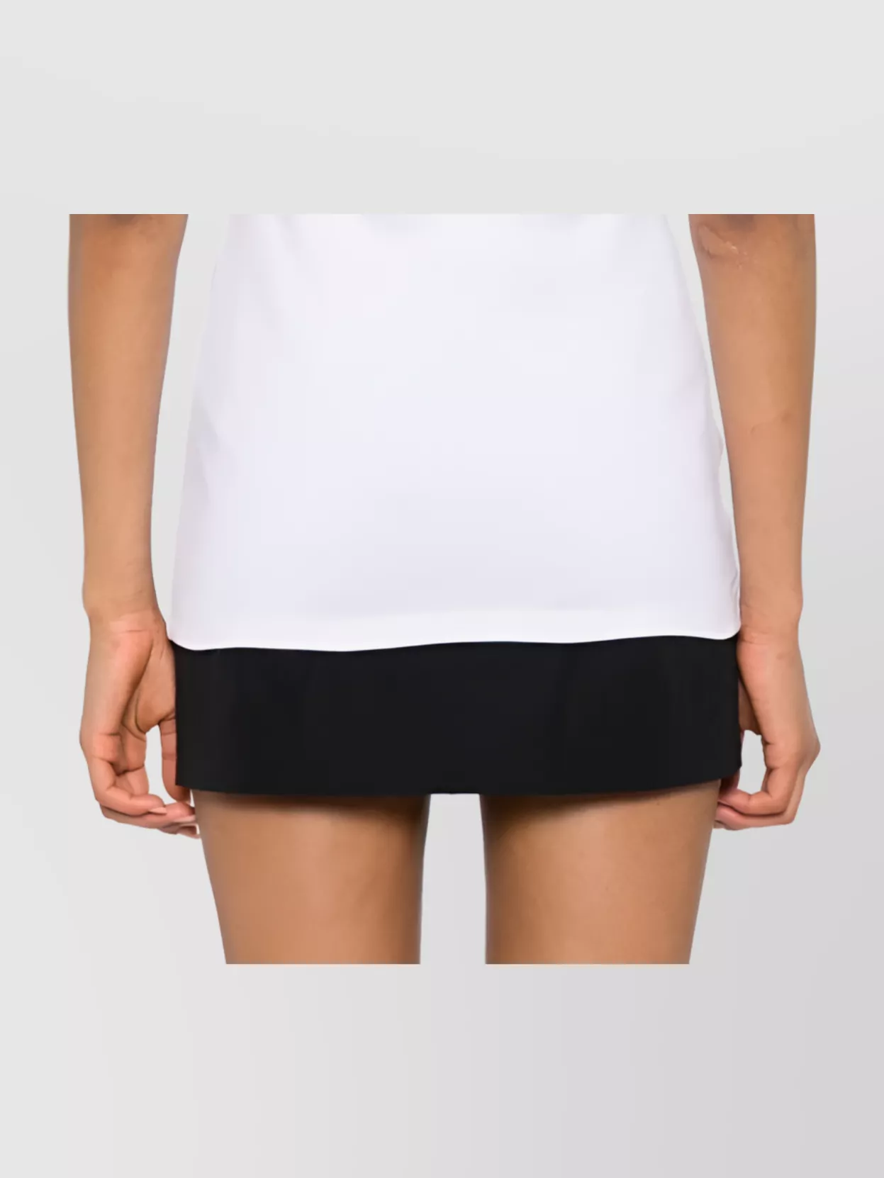 Prada Cut-outs And Studs Cotton Top