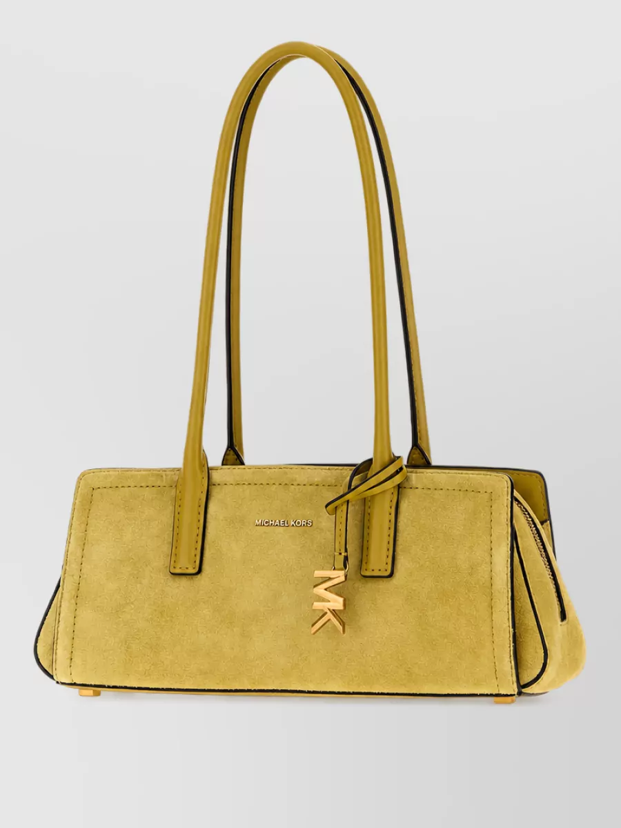 Michael Kors na suede leather clutch bag