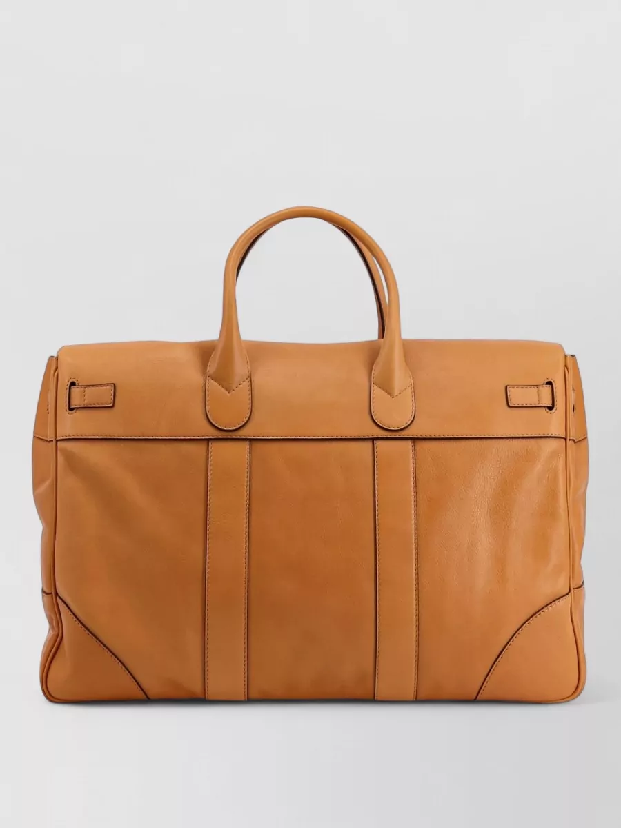 Brunello Cucinelli Leather Duffel Bag