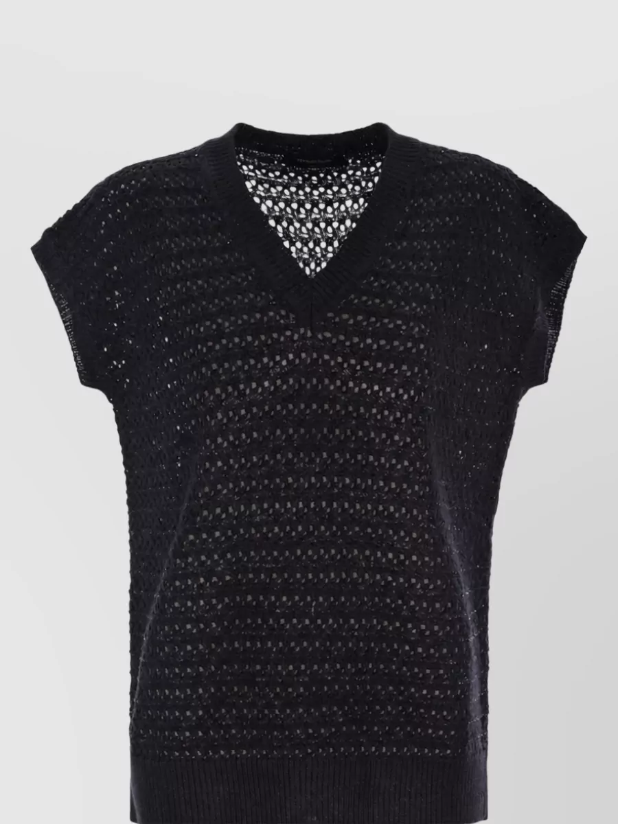 Fabiana Filippi cotton crochet jumper
