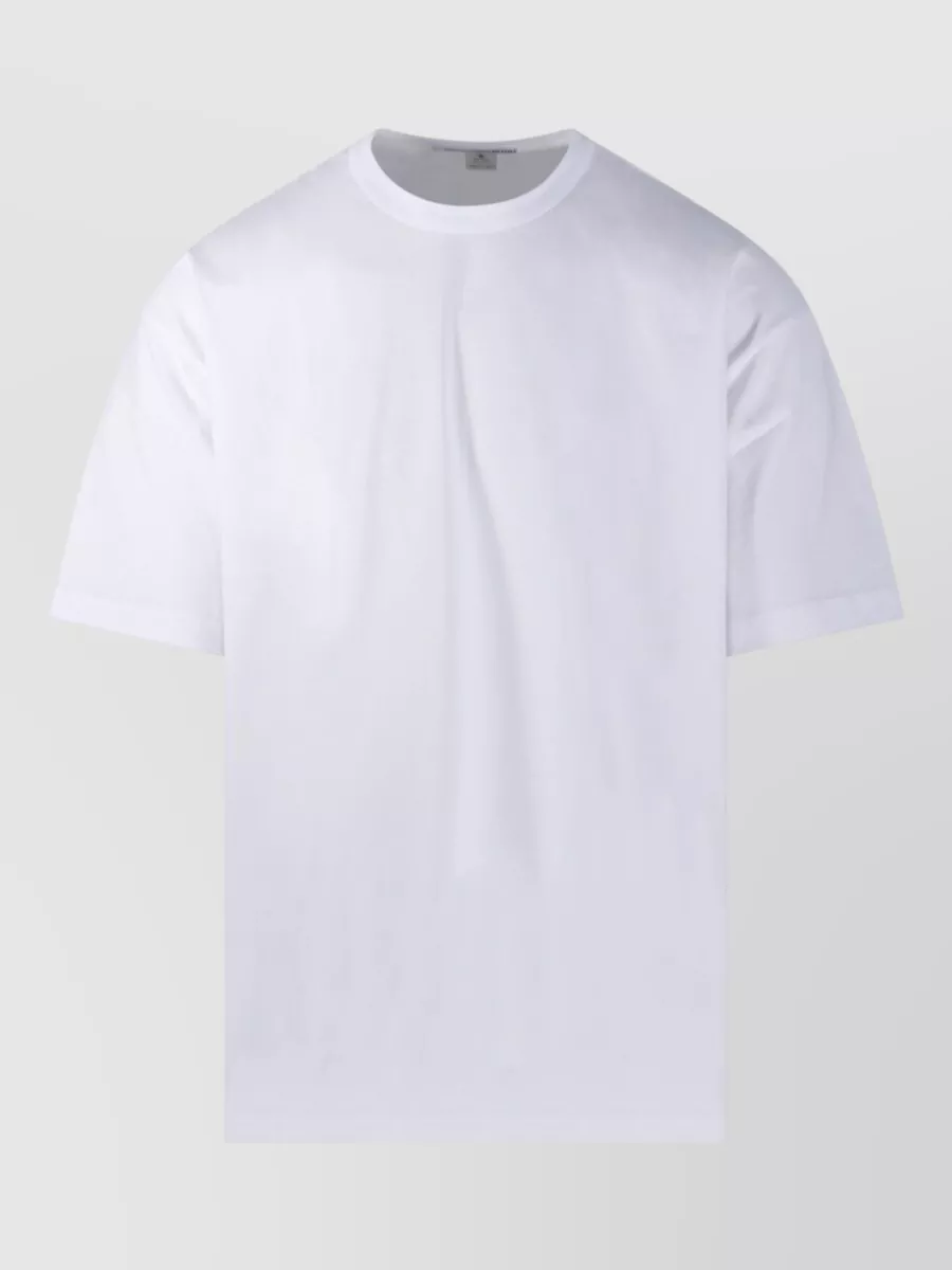 Comme des Garçons oversized logo print cotton crew-neck short-sleeve t-shirt