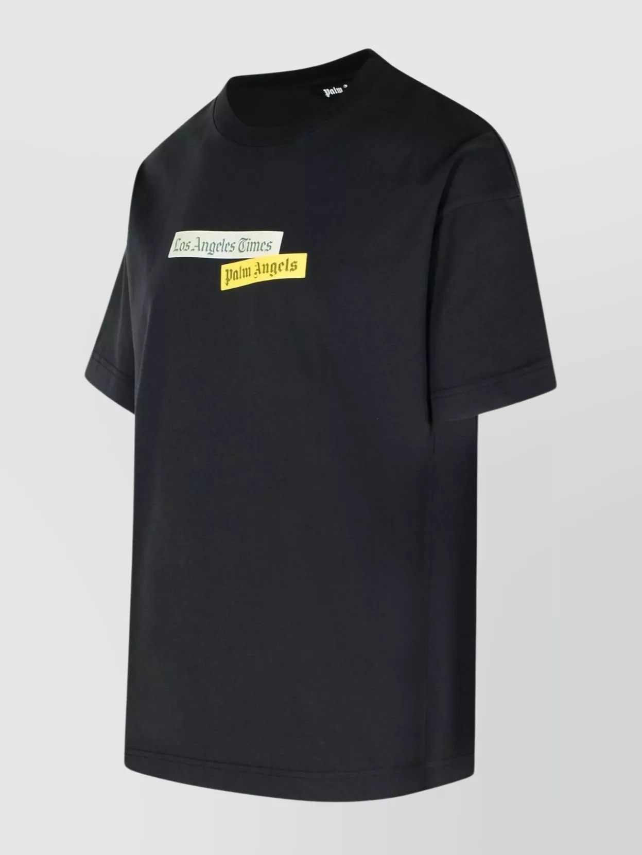 Palm Angels 'Paxlatimes' Graphic Print Cotton T-Shirt