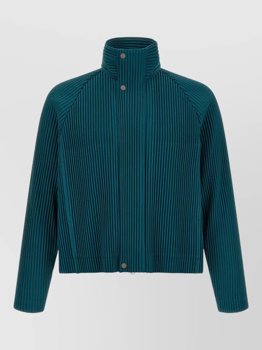 Homme Plisse Issey Miyake pleated jacket