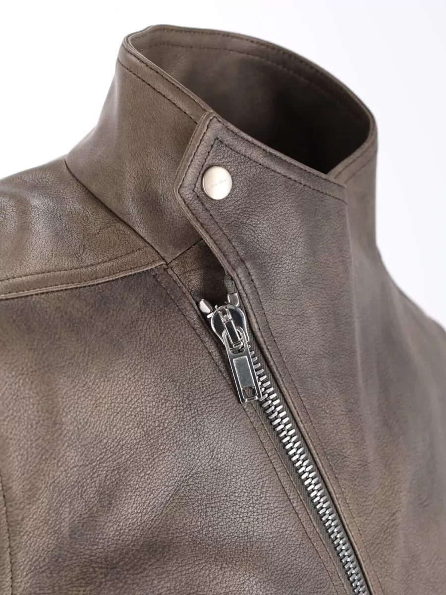 Rick Owens Leather Coat