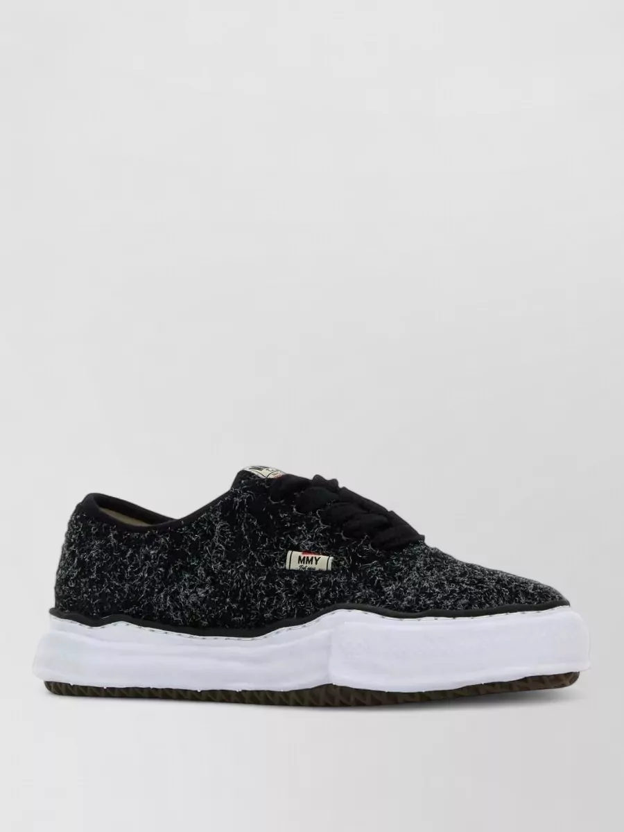 Maison Mihara Yasuhiro canvas lace-up sneakers