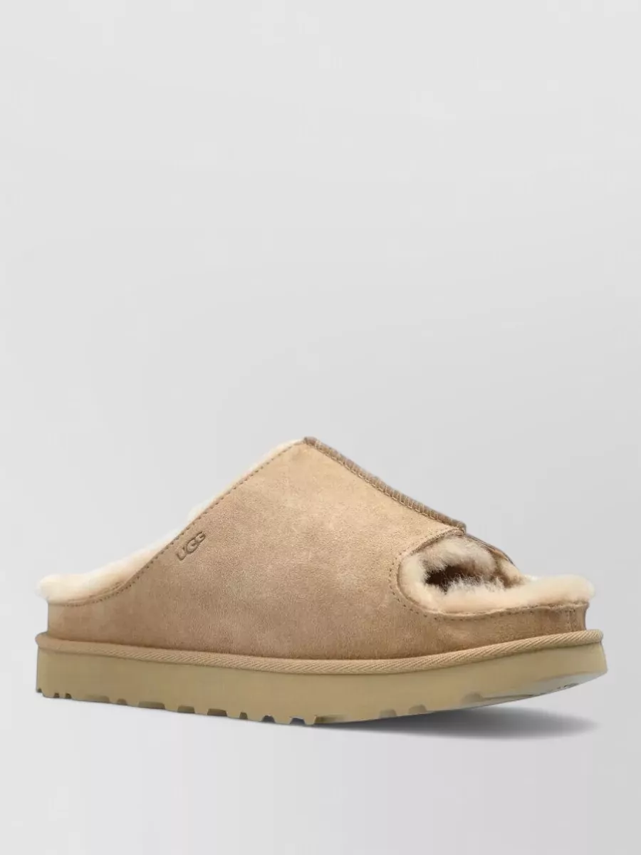 Ugg leather mules