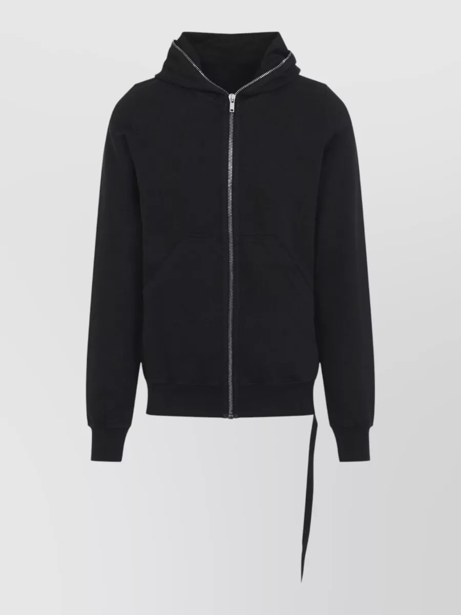 Rick Owens Drkshdw cotton zip-up hooded jacket