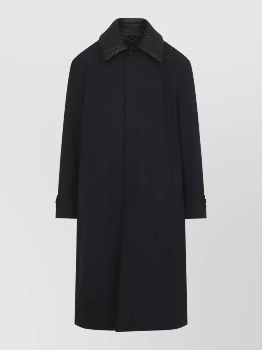 Bottega Veneta wool silk trench coat