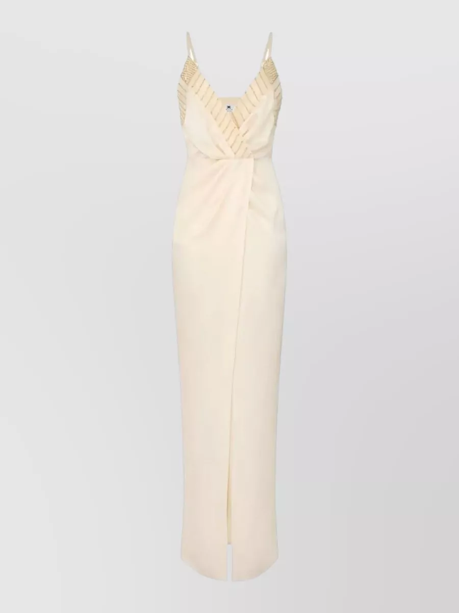 Elisabetta Franchi silk maxi dress