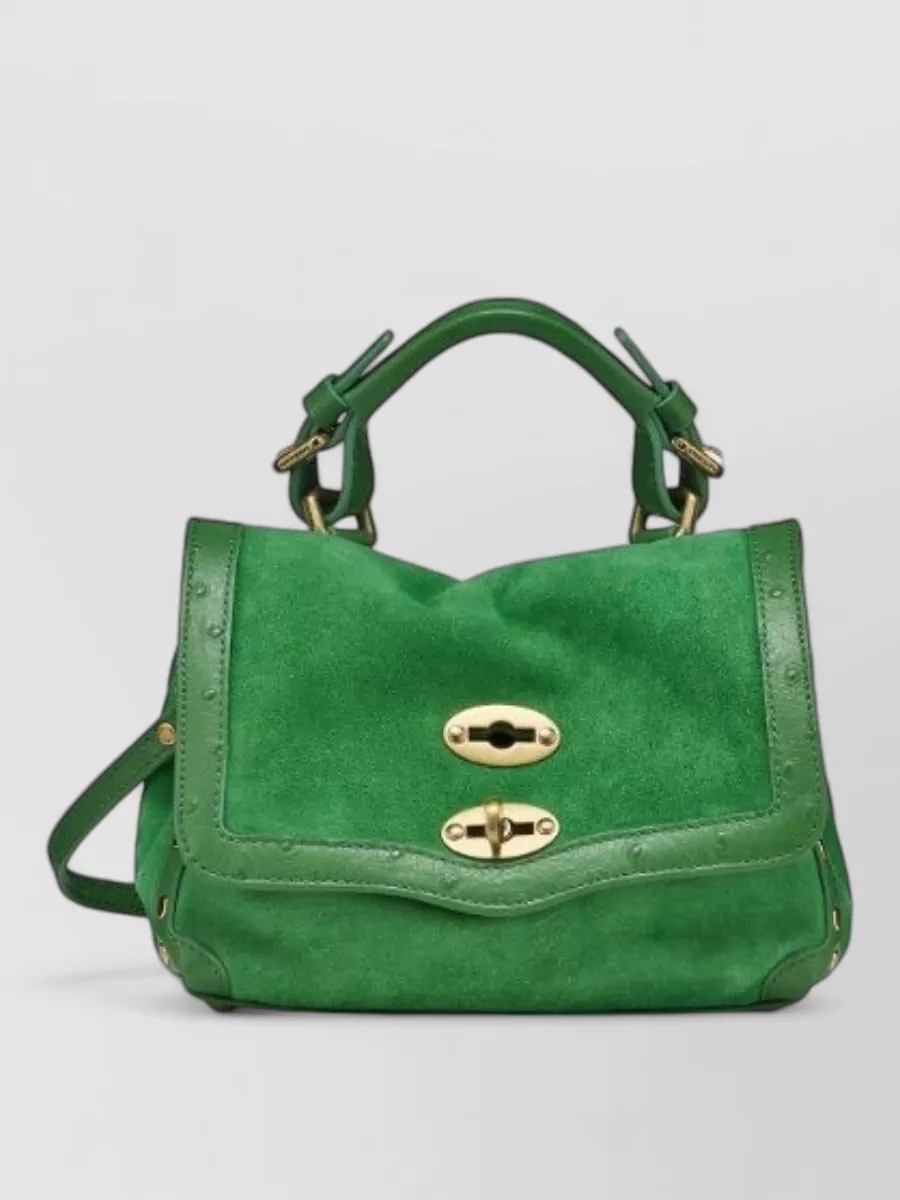 Zanellato lamb leather shoulder bag