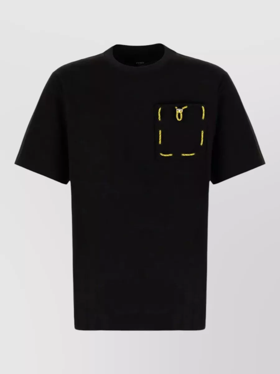 Fendi Cotton Short-Sleeve T-Shirt