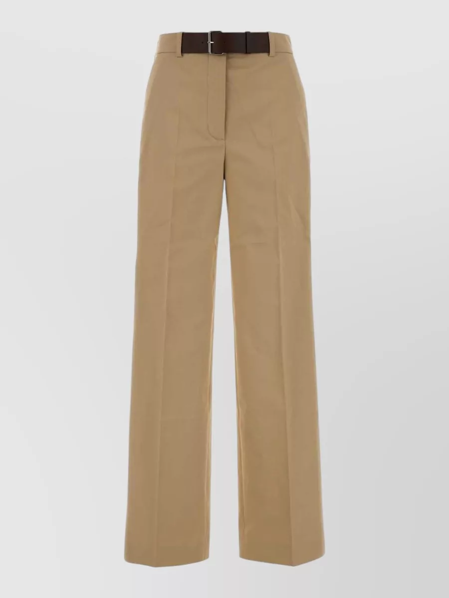 Tory Burch cotton wide-leg trousers