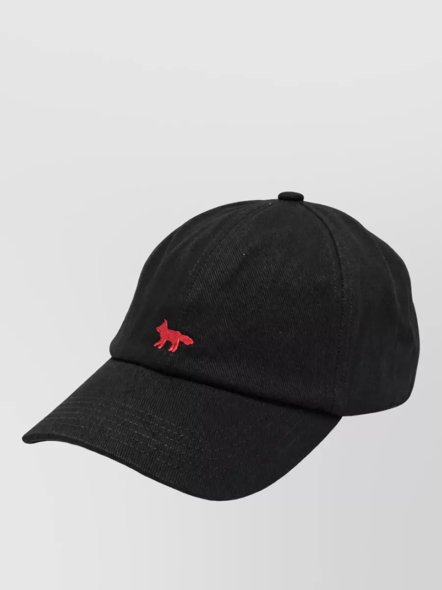 Maison Kitsuné cotton baseball cap