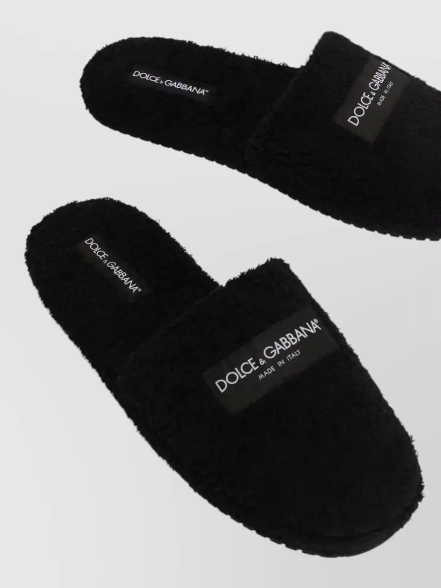 Dolce&Gabbana Terry Hotel Slippers