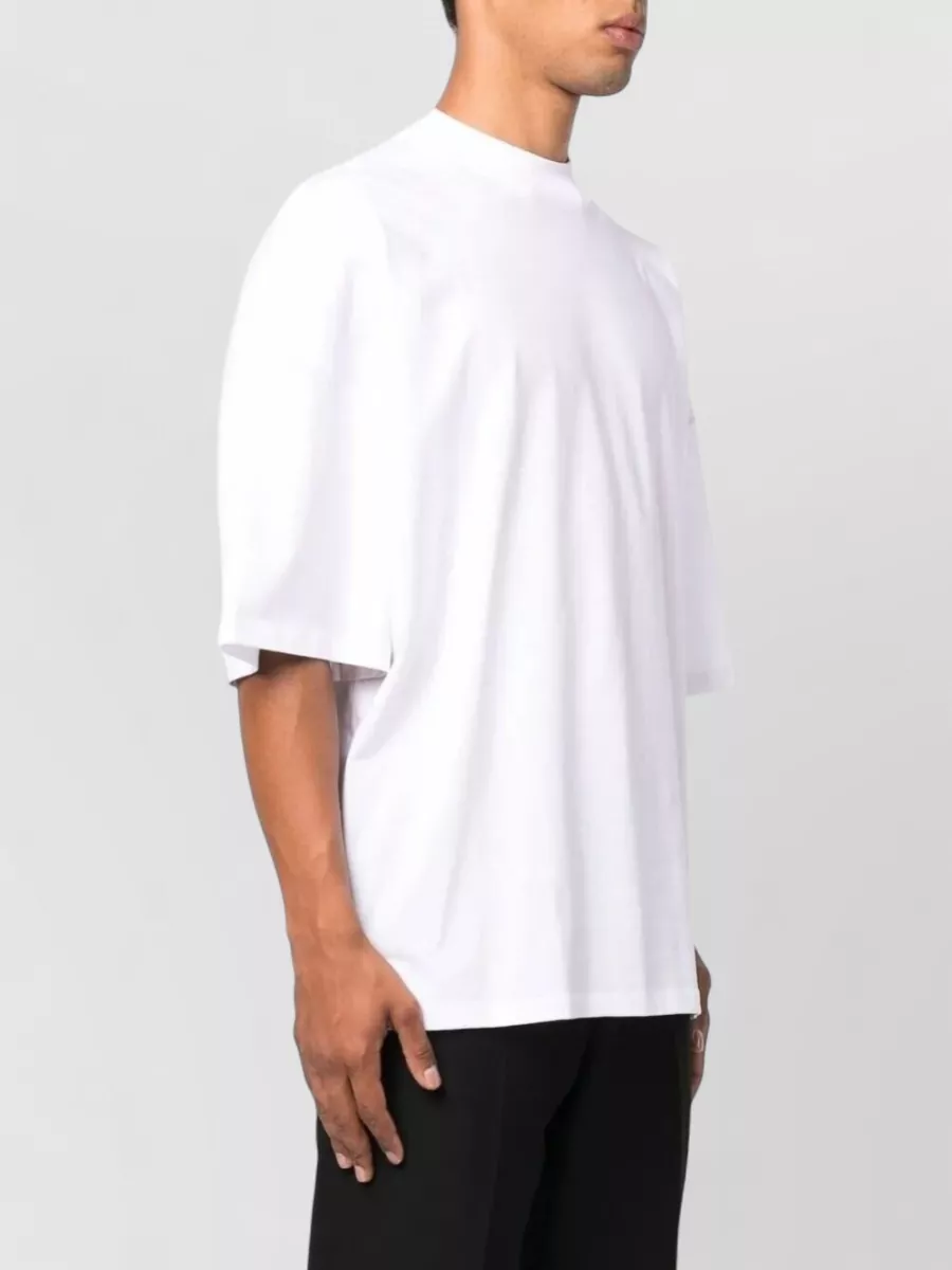 Jil Sander Crew Neck Oversized Short Sleeve T Shirt
