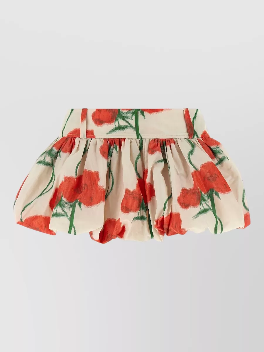 Kenzo Printed Balloon Mini Skirt