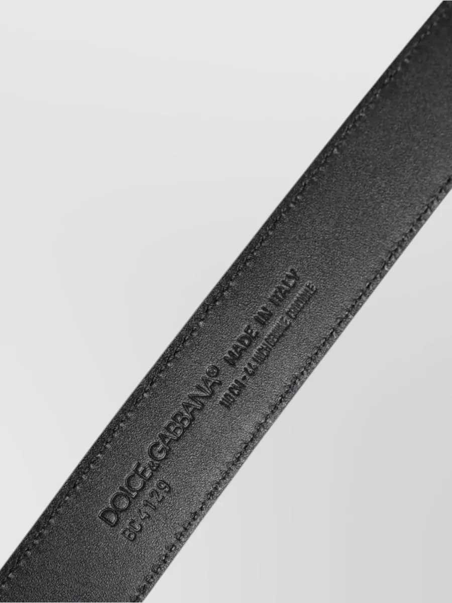 Dolce&Gabbana Caiman Leather Belt