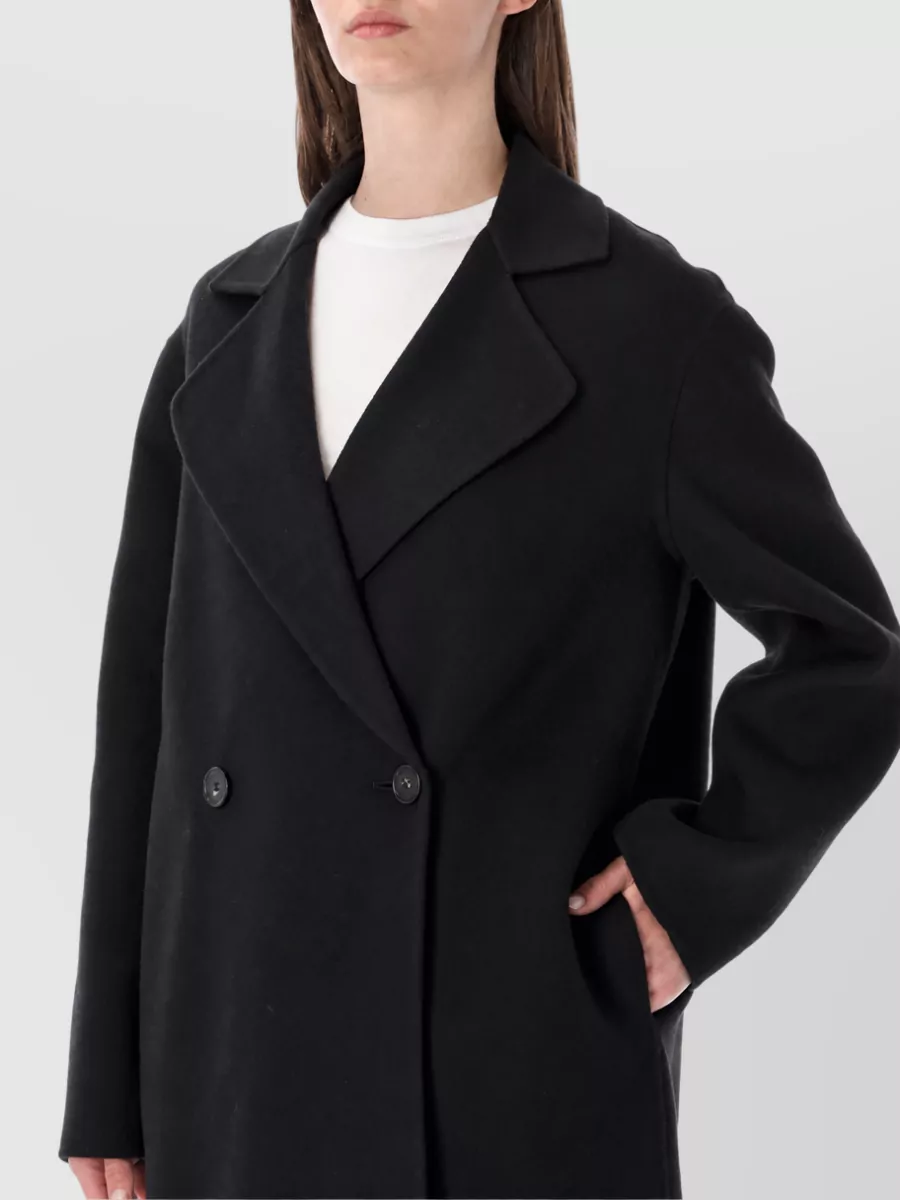 Stella Mccartney Wool Double-Breasted Coat