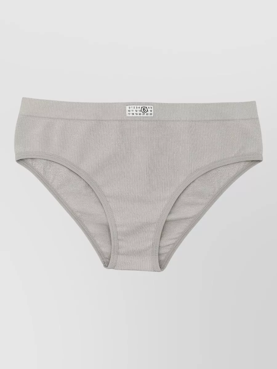 Mm6 Maison Margiela ribbed briefs