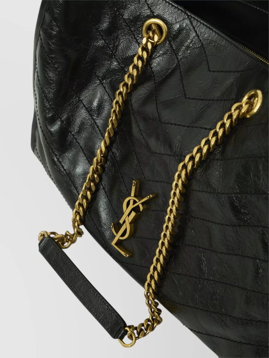 Saint Laurent Niki Leather Shoulder Bag