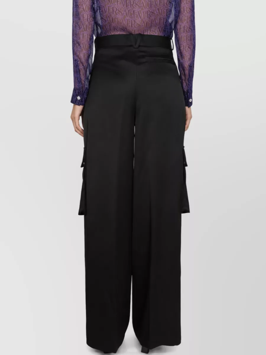 Versace Duchesse Wide-Leg Trousers