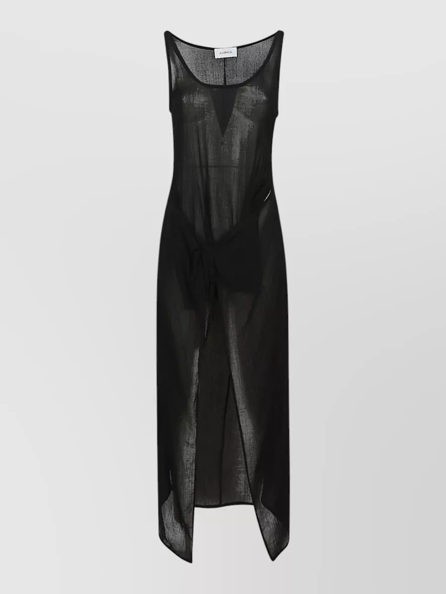 Anemos Wrap Midi Beach Cover-Up Dress
