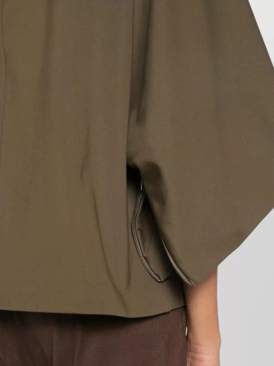 Max Mara Cropped Jersey Jacket