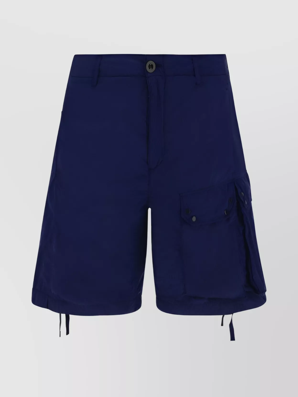 Ten C Cargo Pocket Drawstring Shorts In Blue