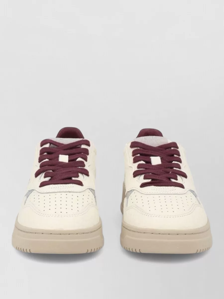 Autry leather lace-up sneakers