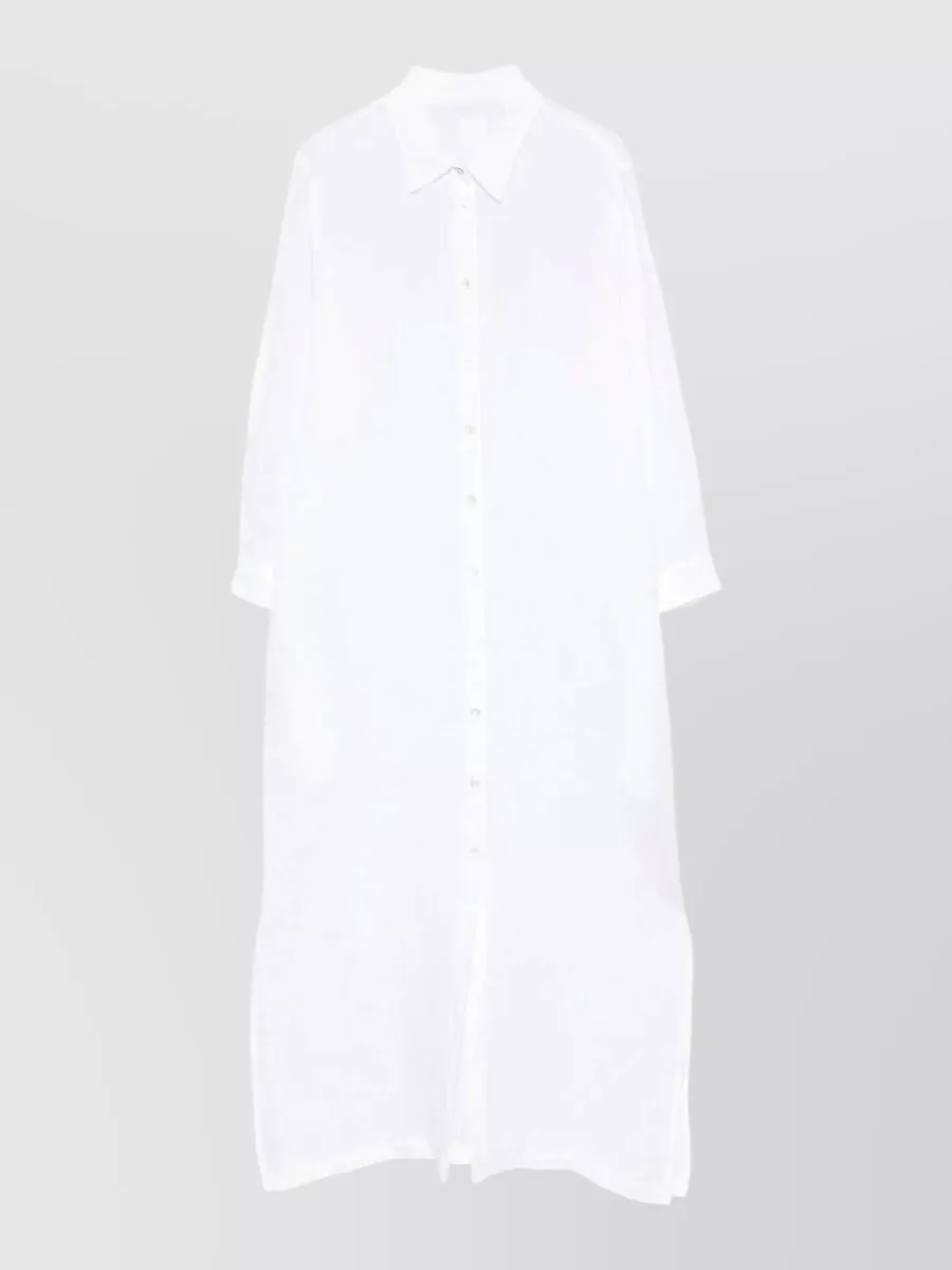 120% Lino Linen long-sleeve shirt