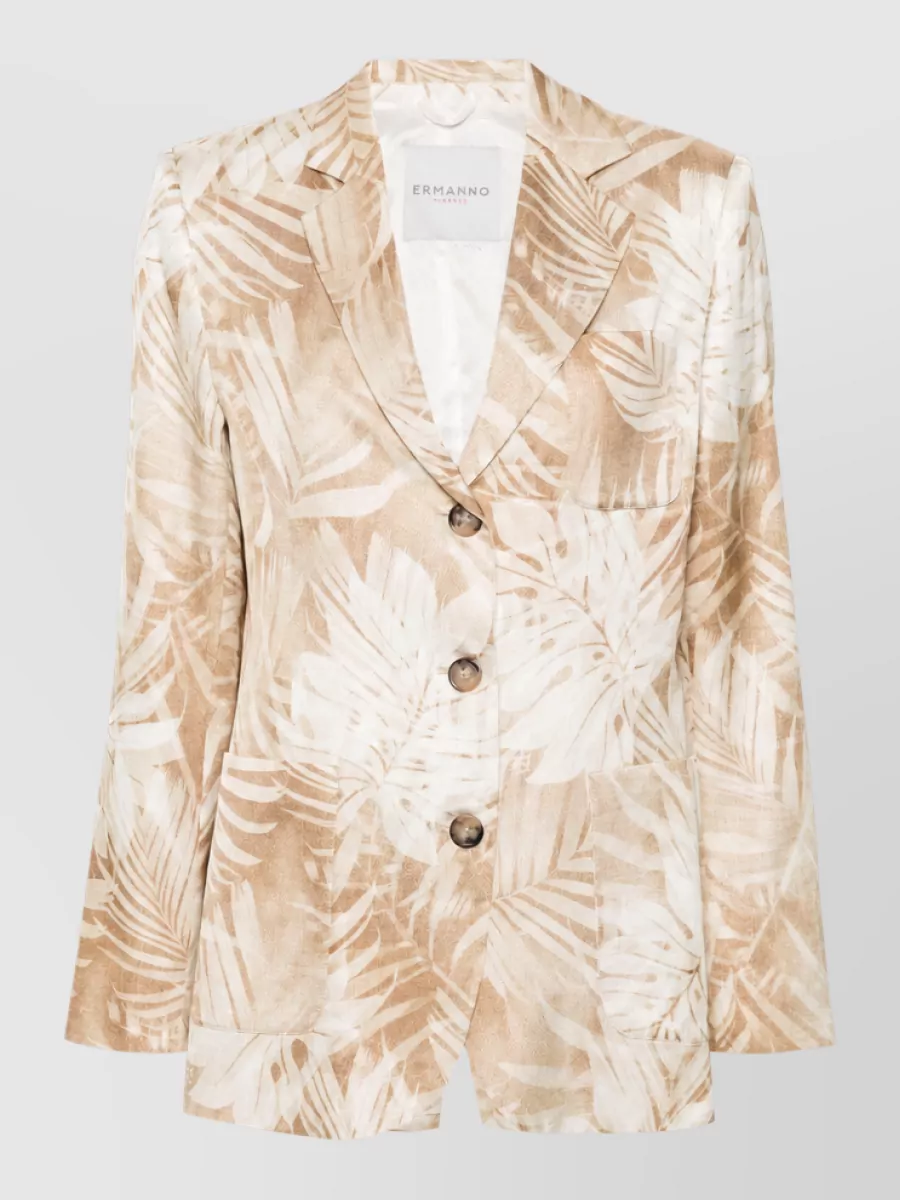 Ermanno Firenze viscose suit jacket