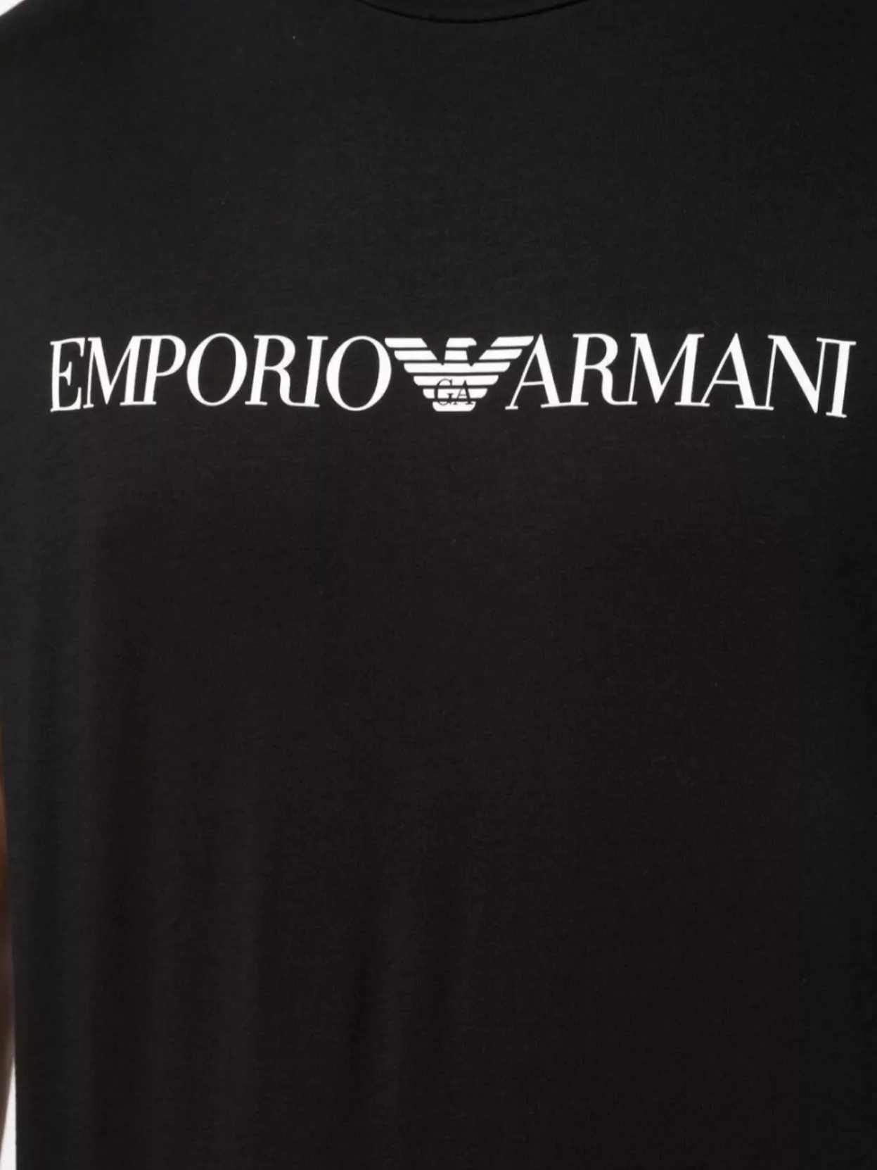 Emporio Armani Cotton Crew Neck T-Shirt