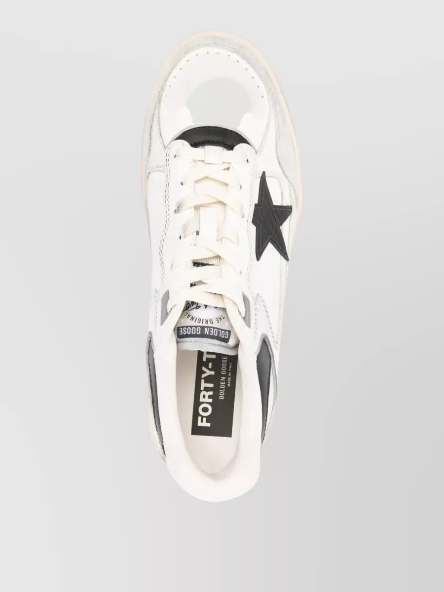 Golden Goose Leather Low-Top Sneakers