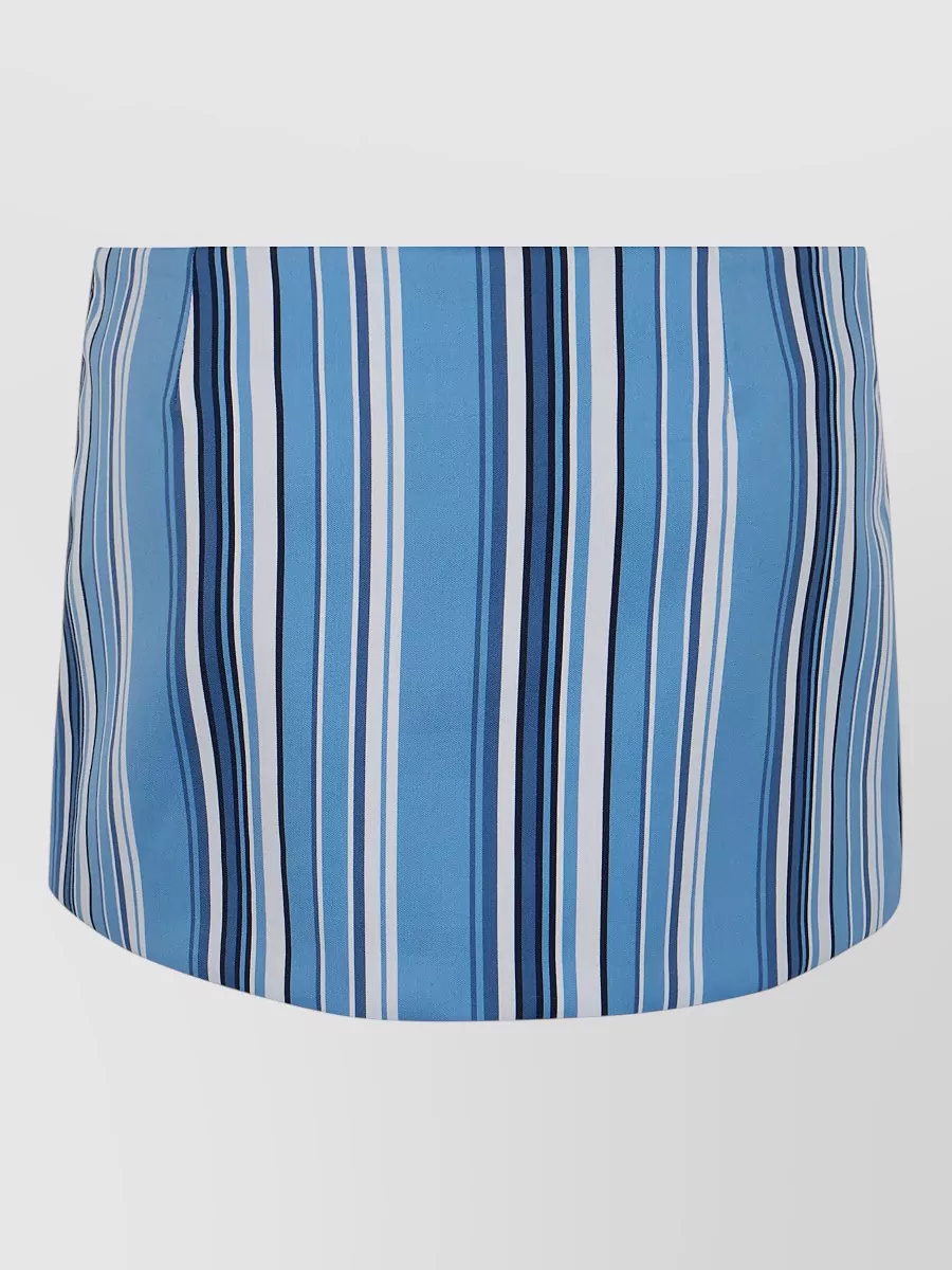 The Frankie Shop striped mini skirt