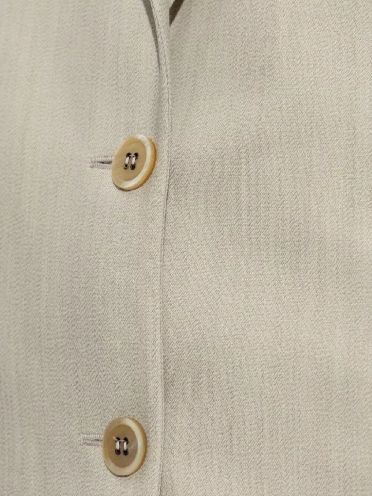 Golden Goose Sleeveless Blazer Notched Lapels In Neutral