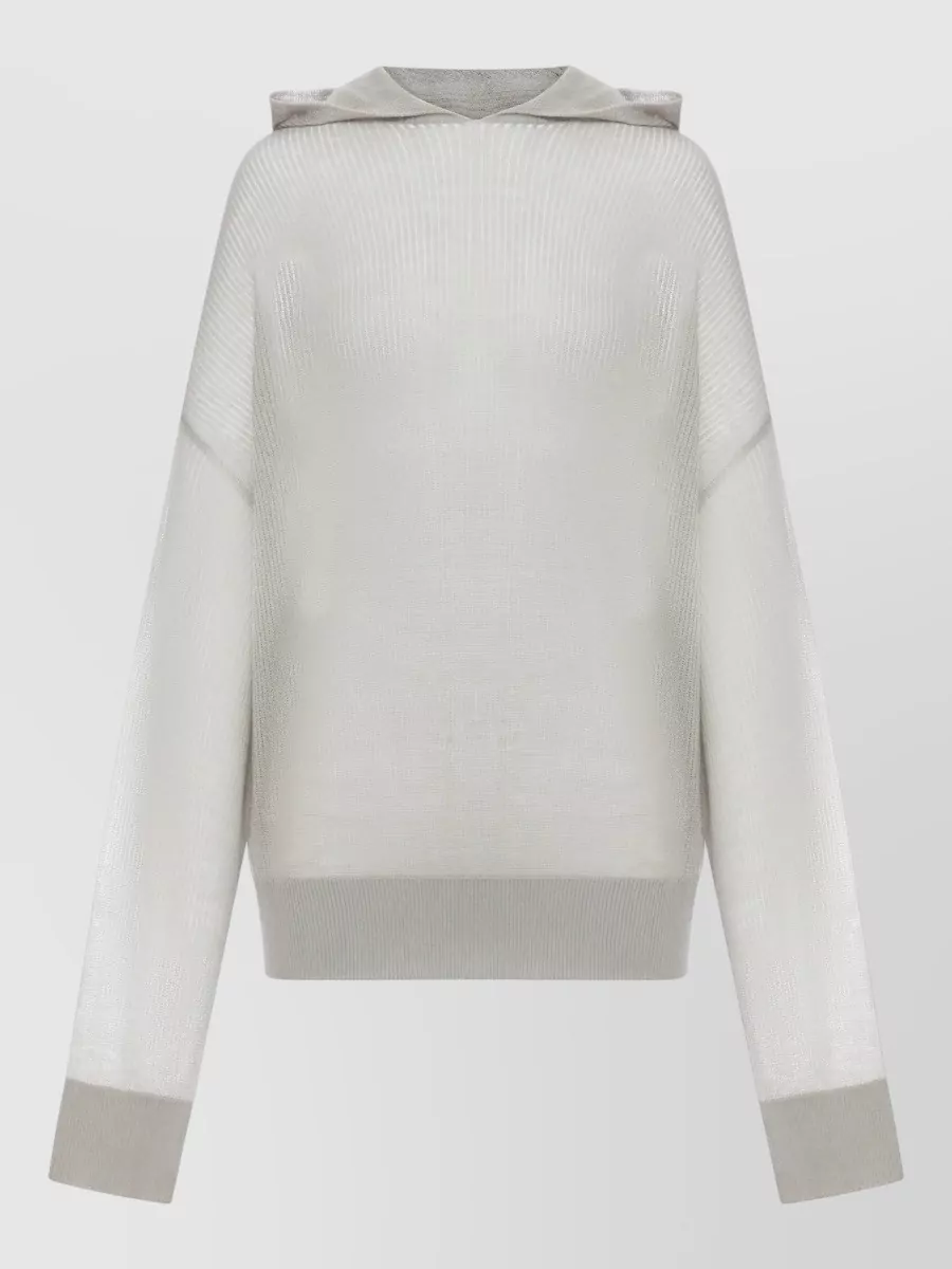 Rick Owens cashmere hoodie