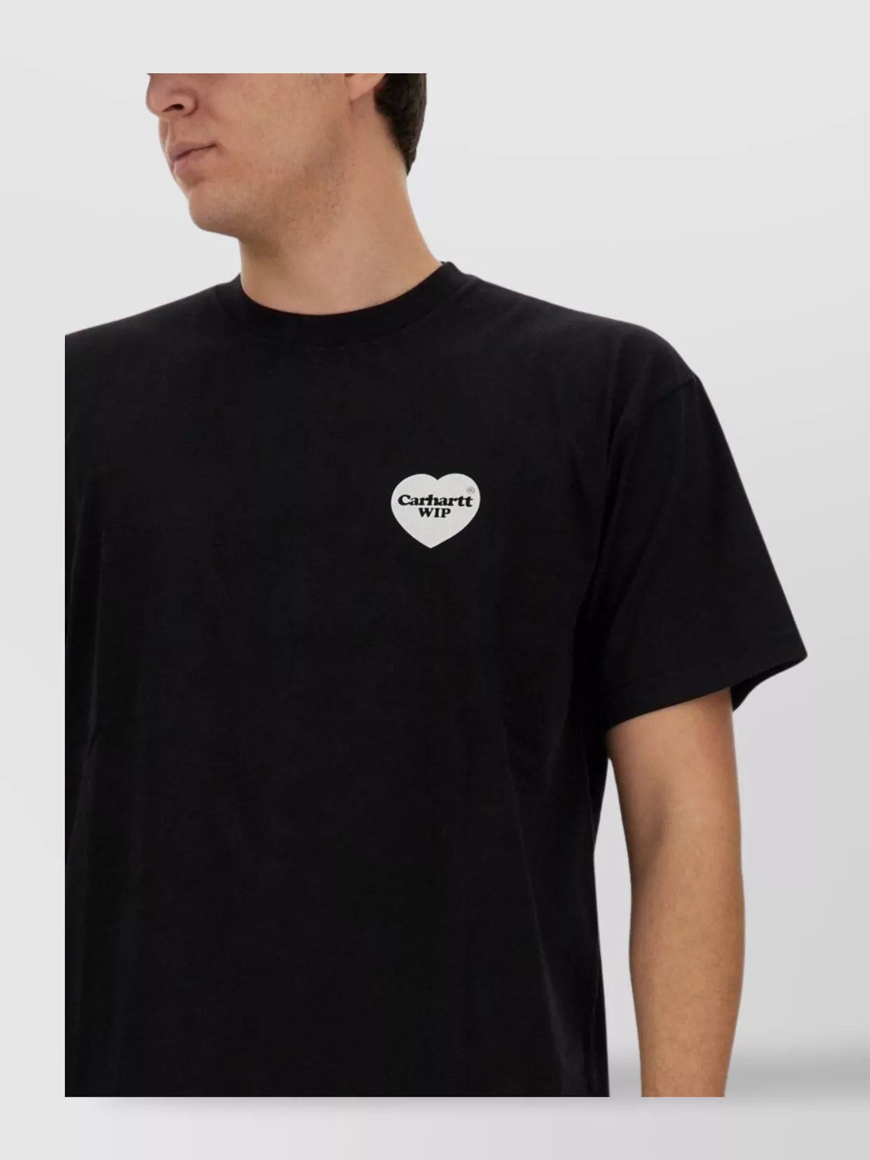 Carhartt Wip Logo Graphic Print Regular Fit T-Shirt