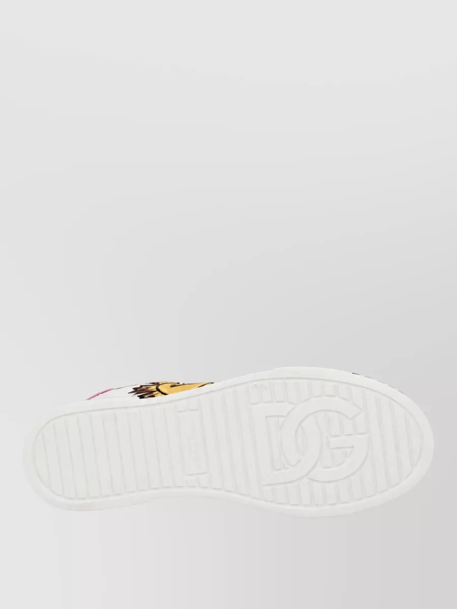 Dolce&Gabbana Portofino Sneaker Casual Style Rubber Sole