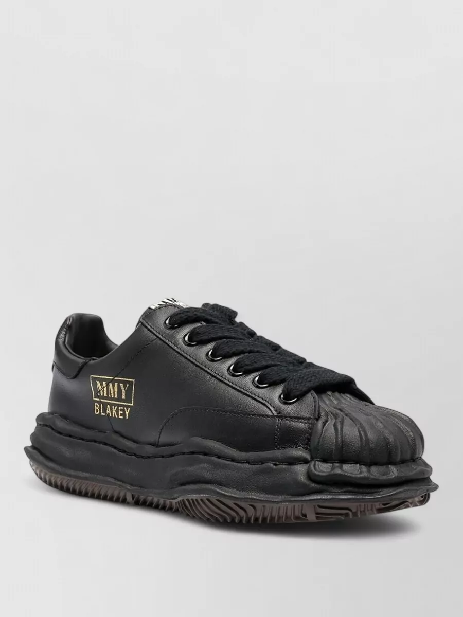 Miharayasuhiro Leather Low-top Sneakers